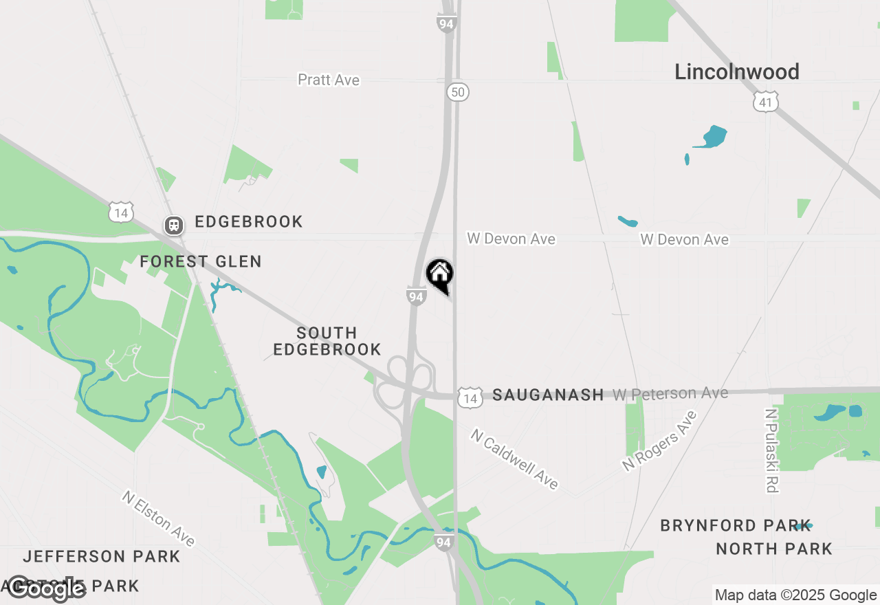 Map of 6221 N La Crosse Avenue, Chicago, IL 60646