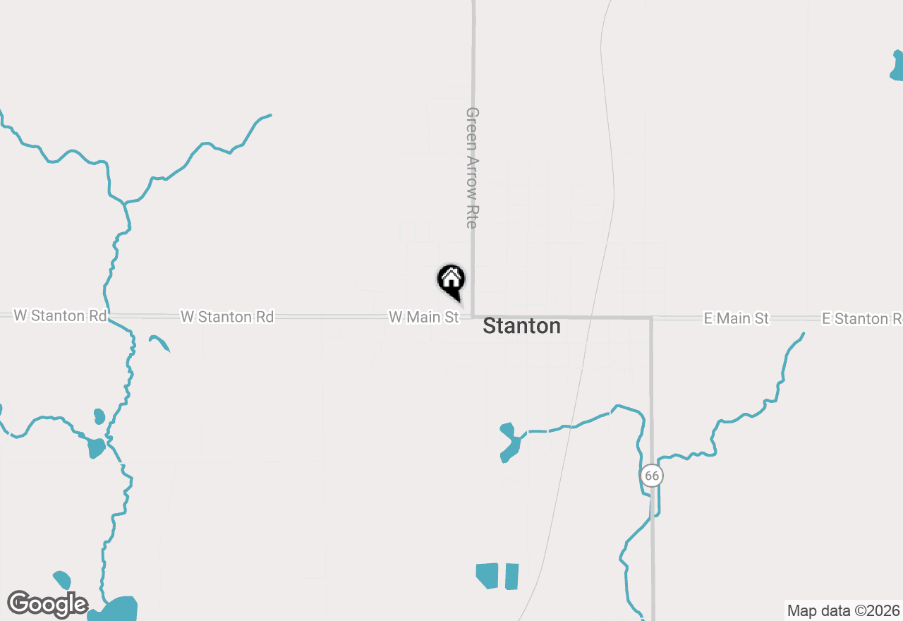 Map of 340 W Main Street, Stanton, MI 48888