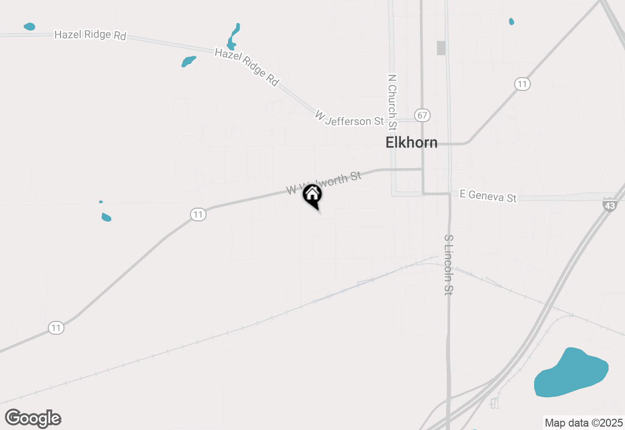 Map of 430 W Rockwell St, Elkhorn, WI 53121