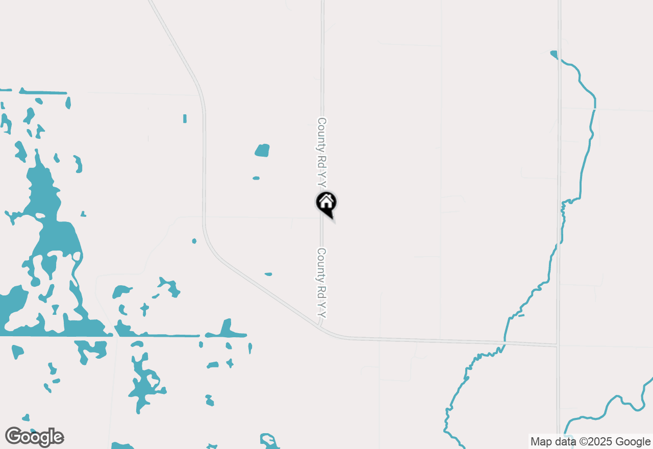 Map of N9894 County Road Yy, Mayville, WI 53050
