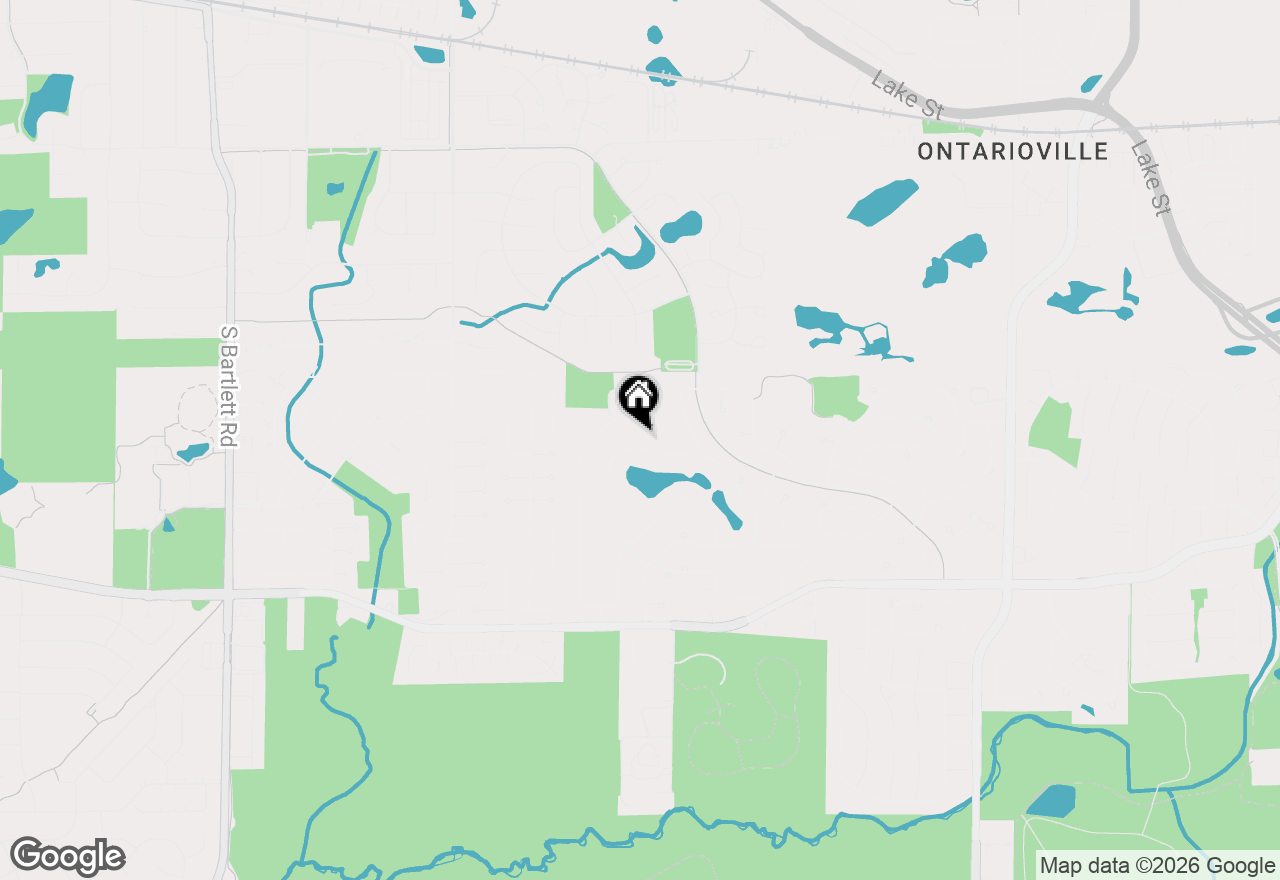 Map of 361 Sundance Drive, Bartlett, IL 60103