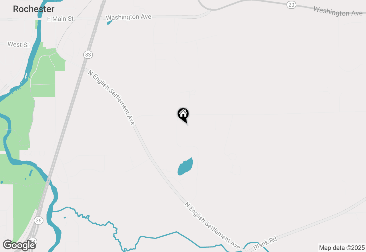 Map of 1155 Beere Ln, Burlington, WI 53105