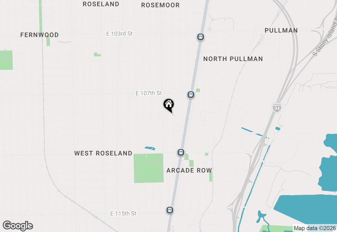 Map of 10832 S Vernon Avenue, Chicago, IL 60628
