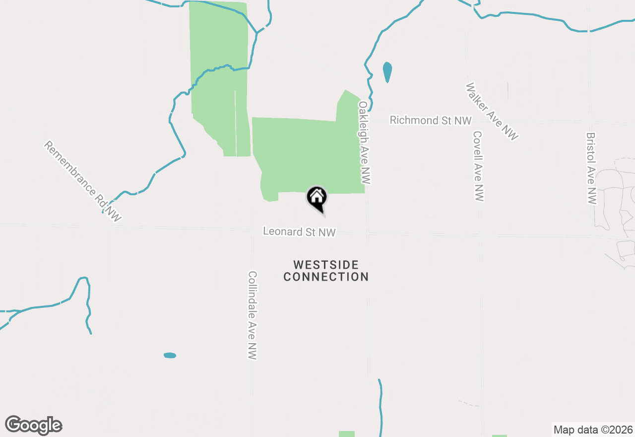 Map of 1217 El Camino Drive Nw, Grand Rapids, MI 49504