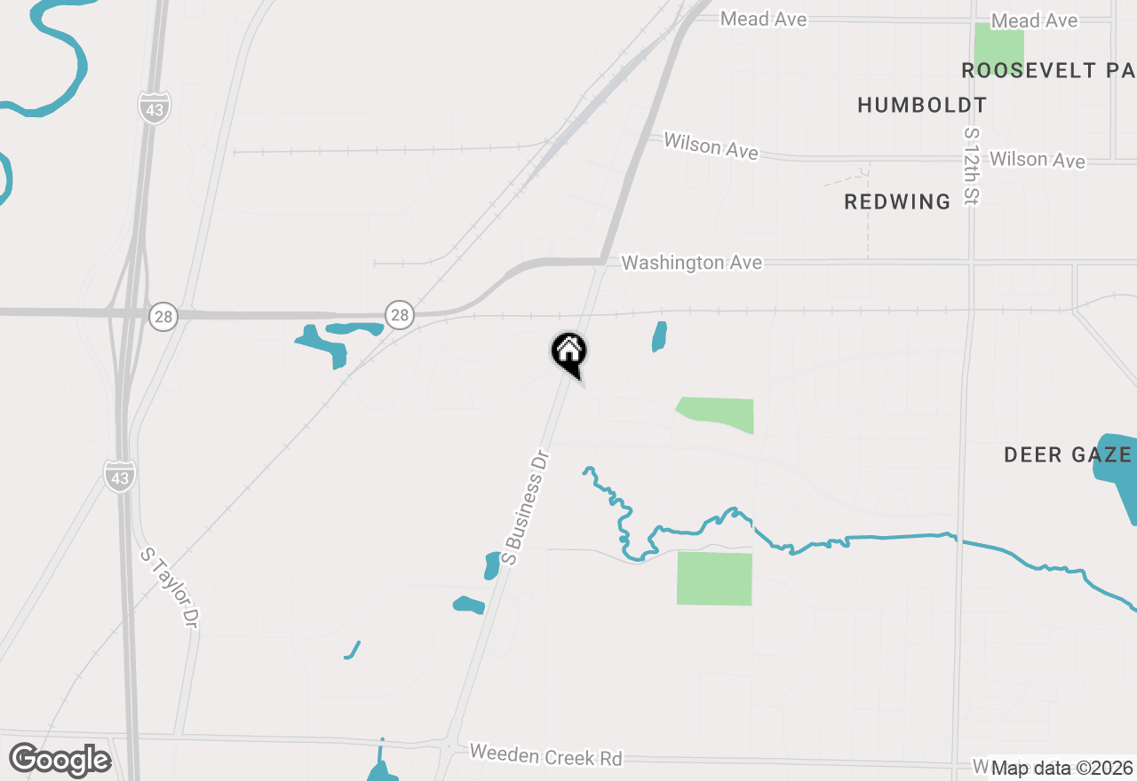 Map of 2440 Carmen Ave, Sheboygan, WI 53081