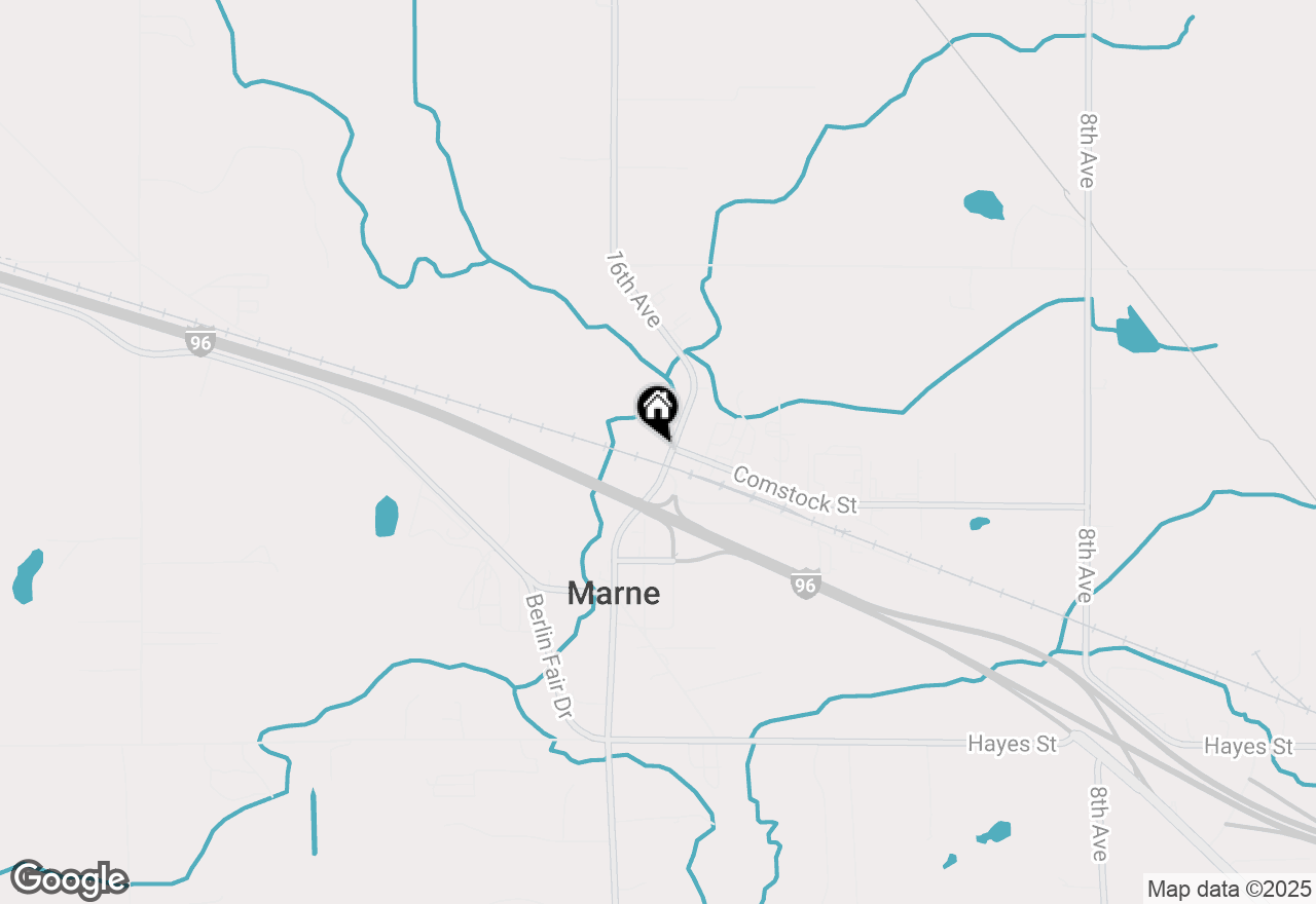 Map of 14849 16th Avenue, Marne, MI 49435