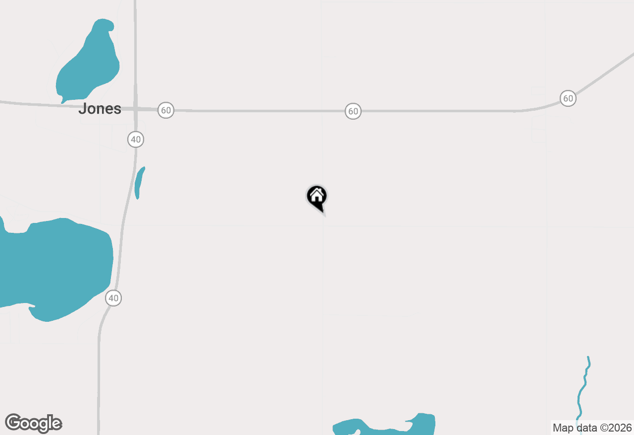 Map of 11008 Bair Lake Street, Jones, MI 49061