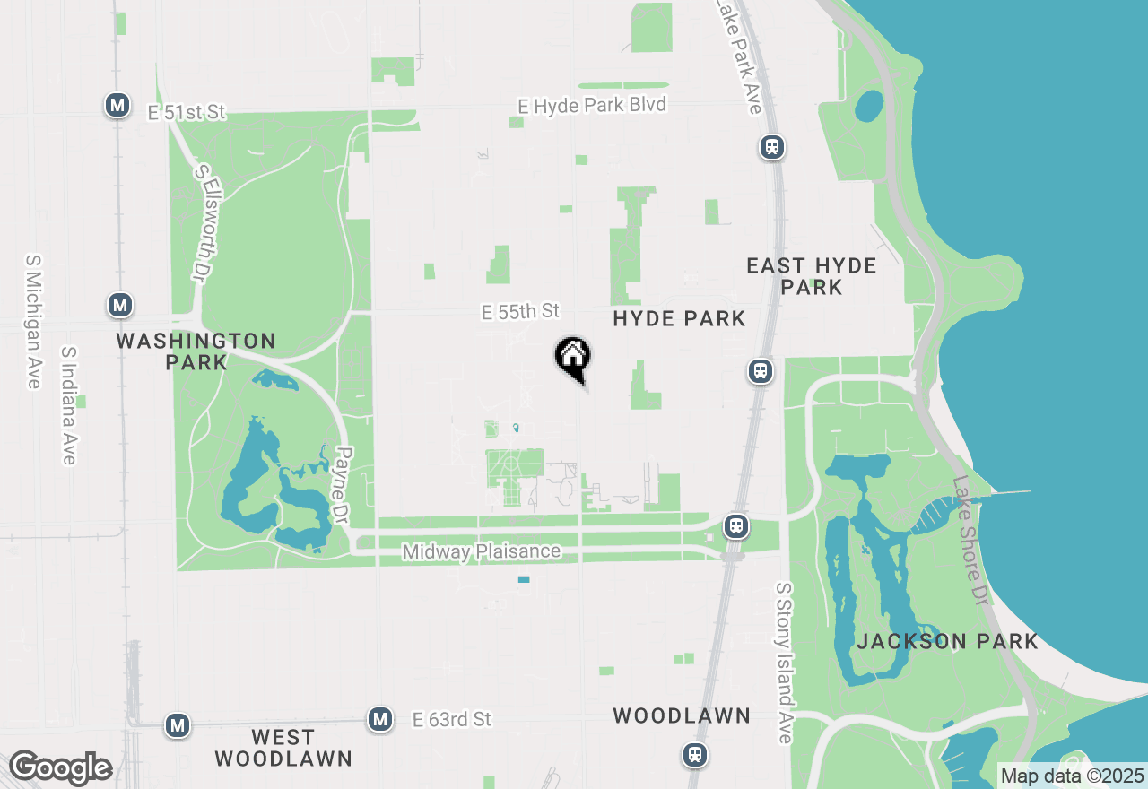 Map of 5638 S Woodlawn Avenue, Chicago, IL 60637