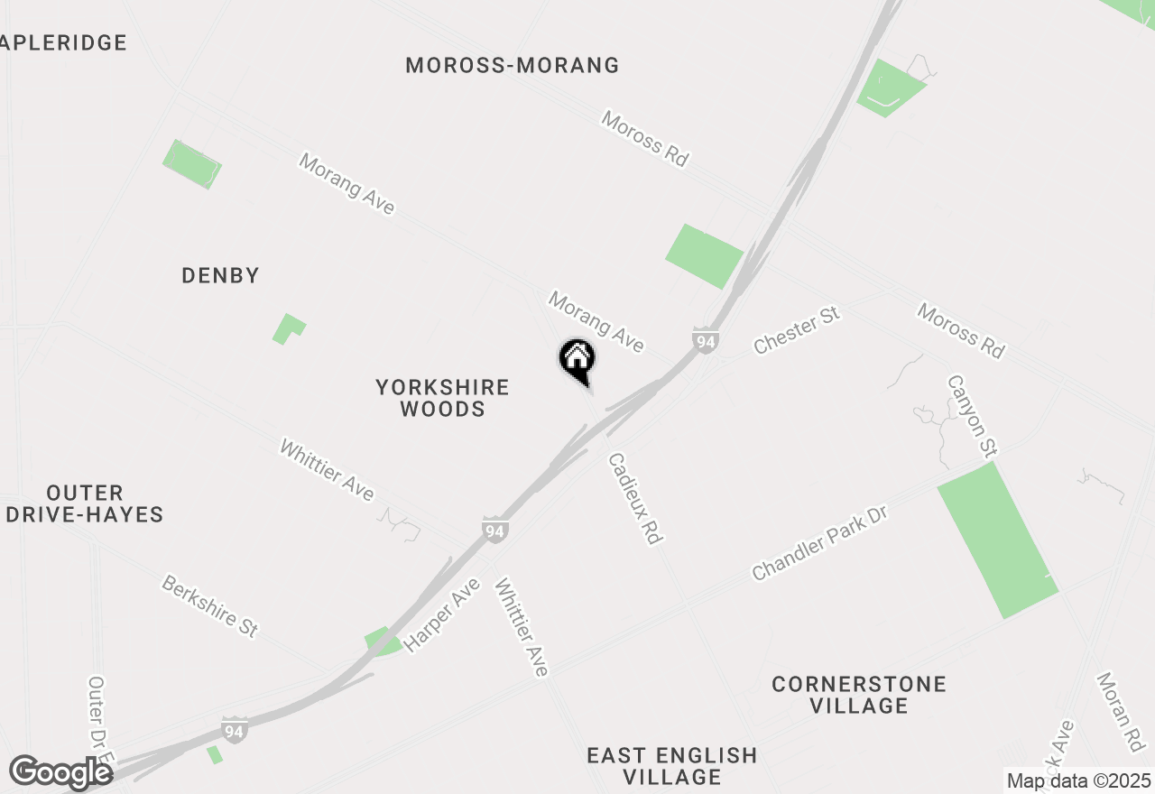 Map of 9189 Cadieux Road, Detroit, MI 48224