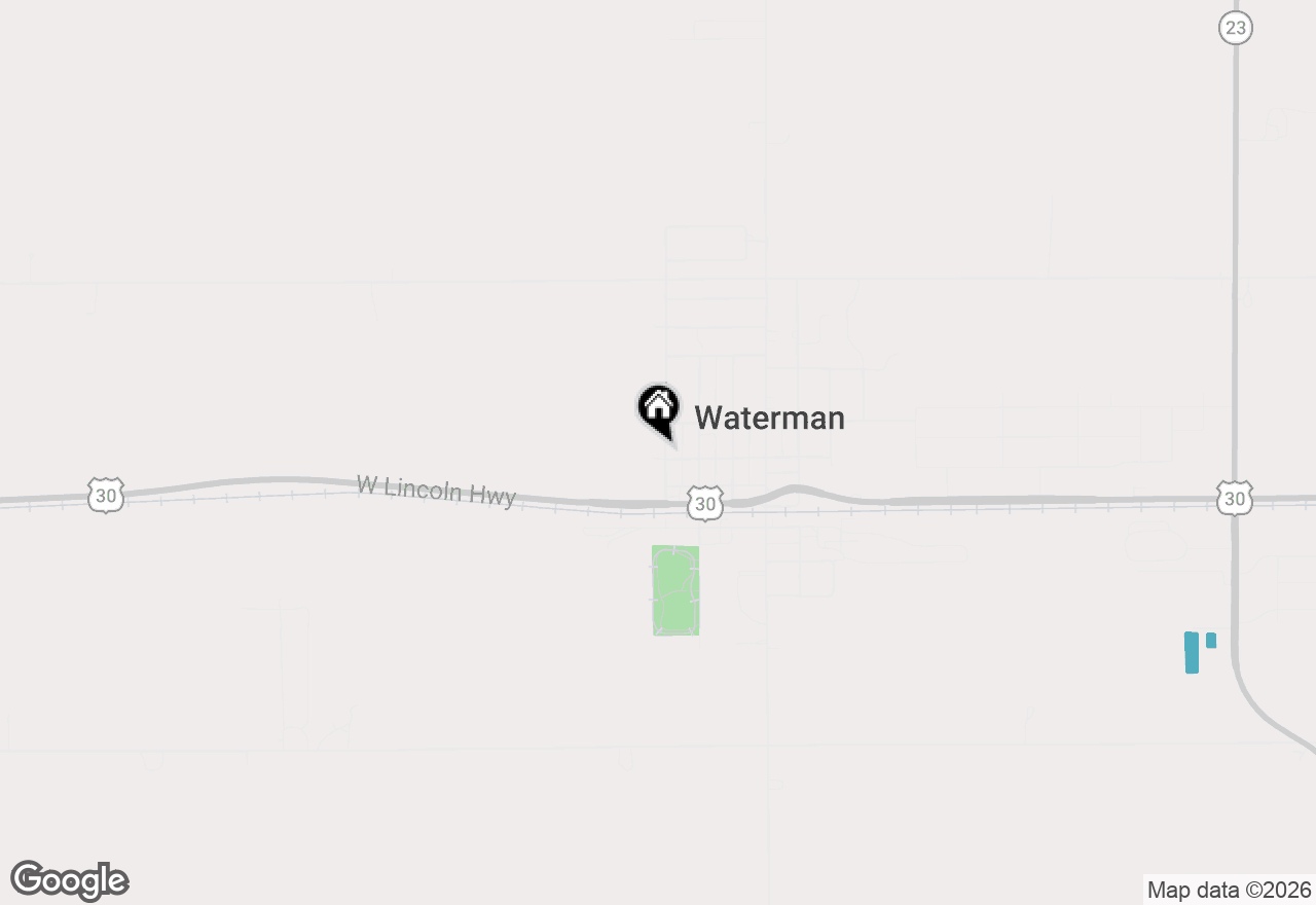 Map of 205 N Pine Street, Waterman, IL 60556