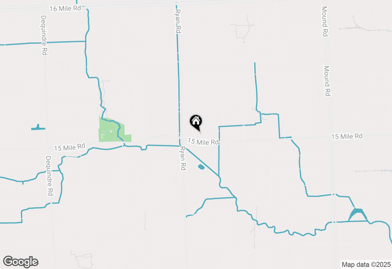 Map of 4167 15 Mile Road, Sterling Heights, MI 48310
