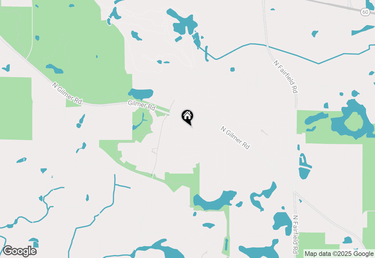 Map of (Address confidential), Wauconda, Illinois 60084