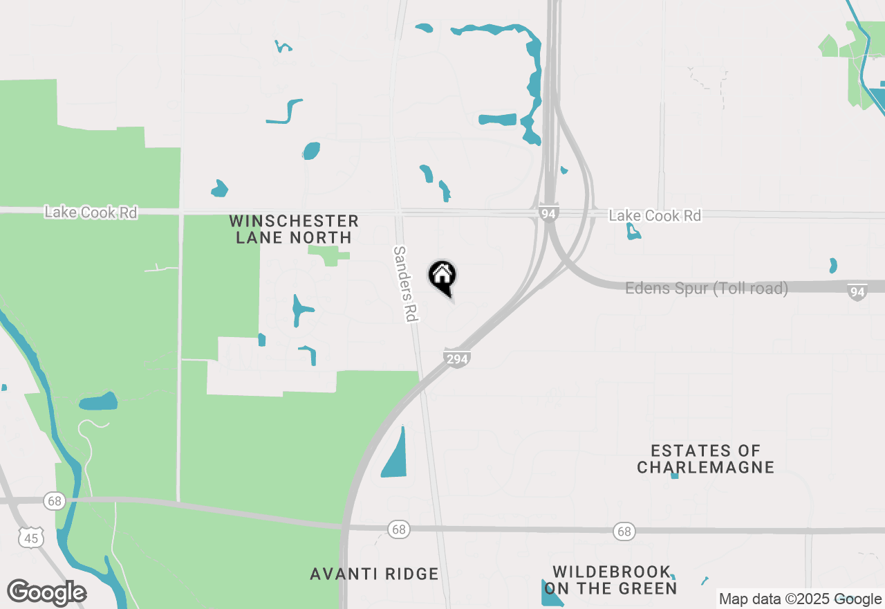 Map of 210 Constance Lane, Northbrook, IL 60062