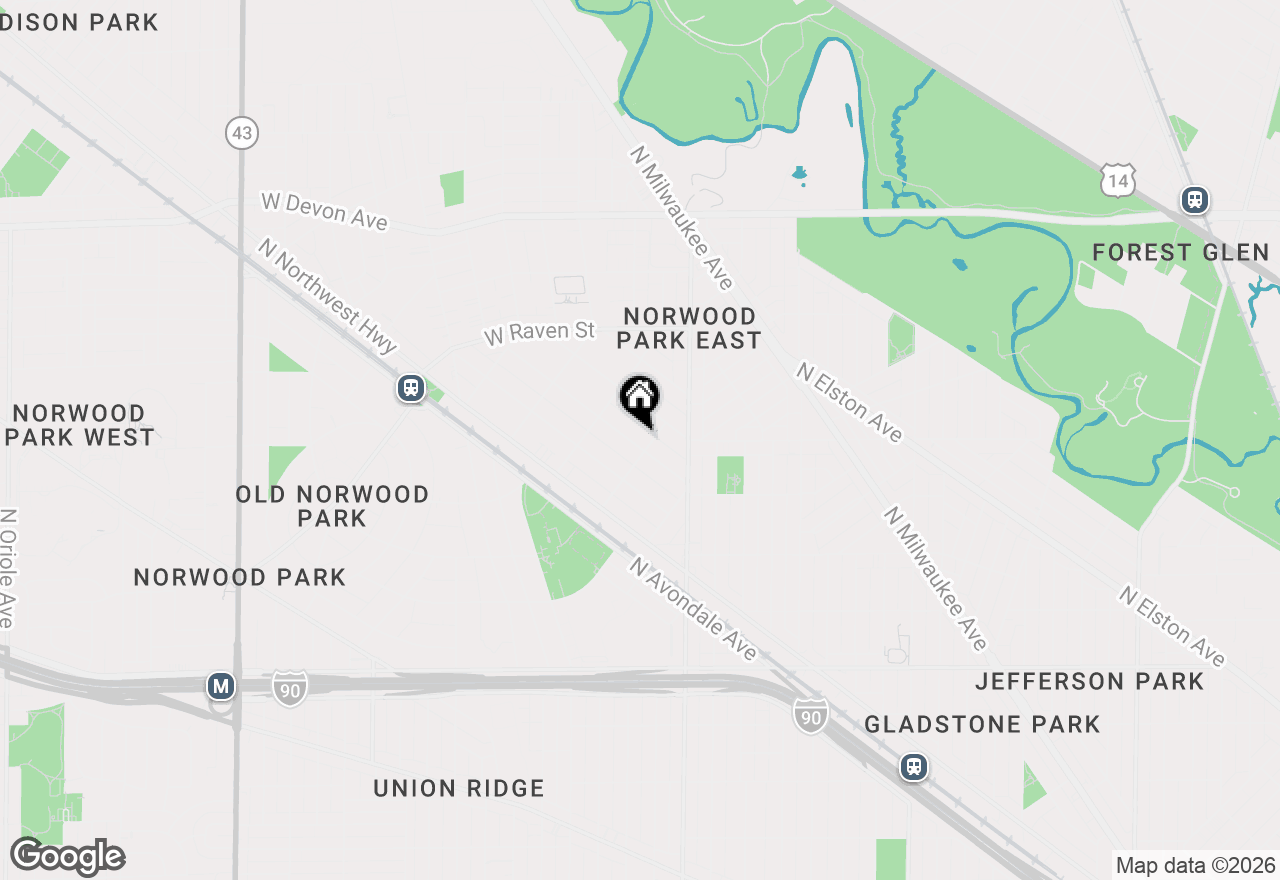 Map of 6007 N Newburg Avenue, Chicago, IL 60631