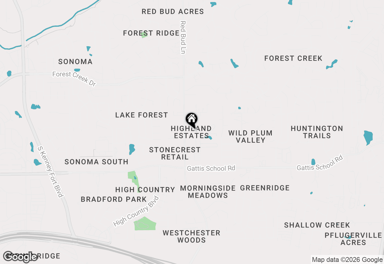 Map of 308 Highland Estates Dr #310, Round Rock, TX 78664