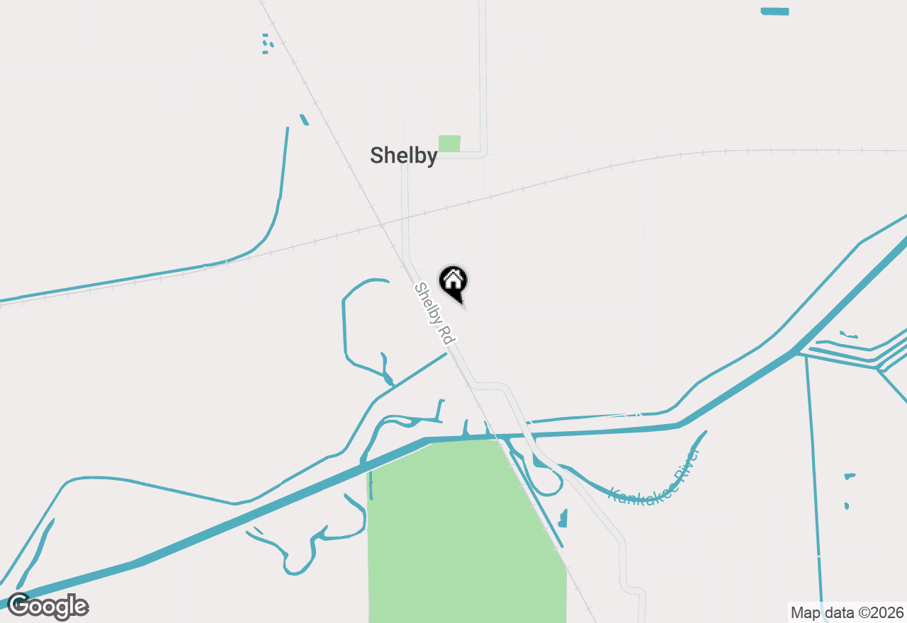 Map of 23618 Tyler Street, Shelby, IN 46377