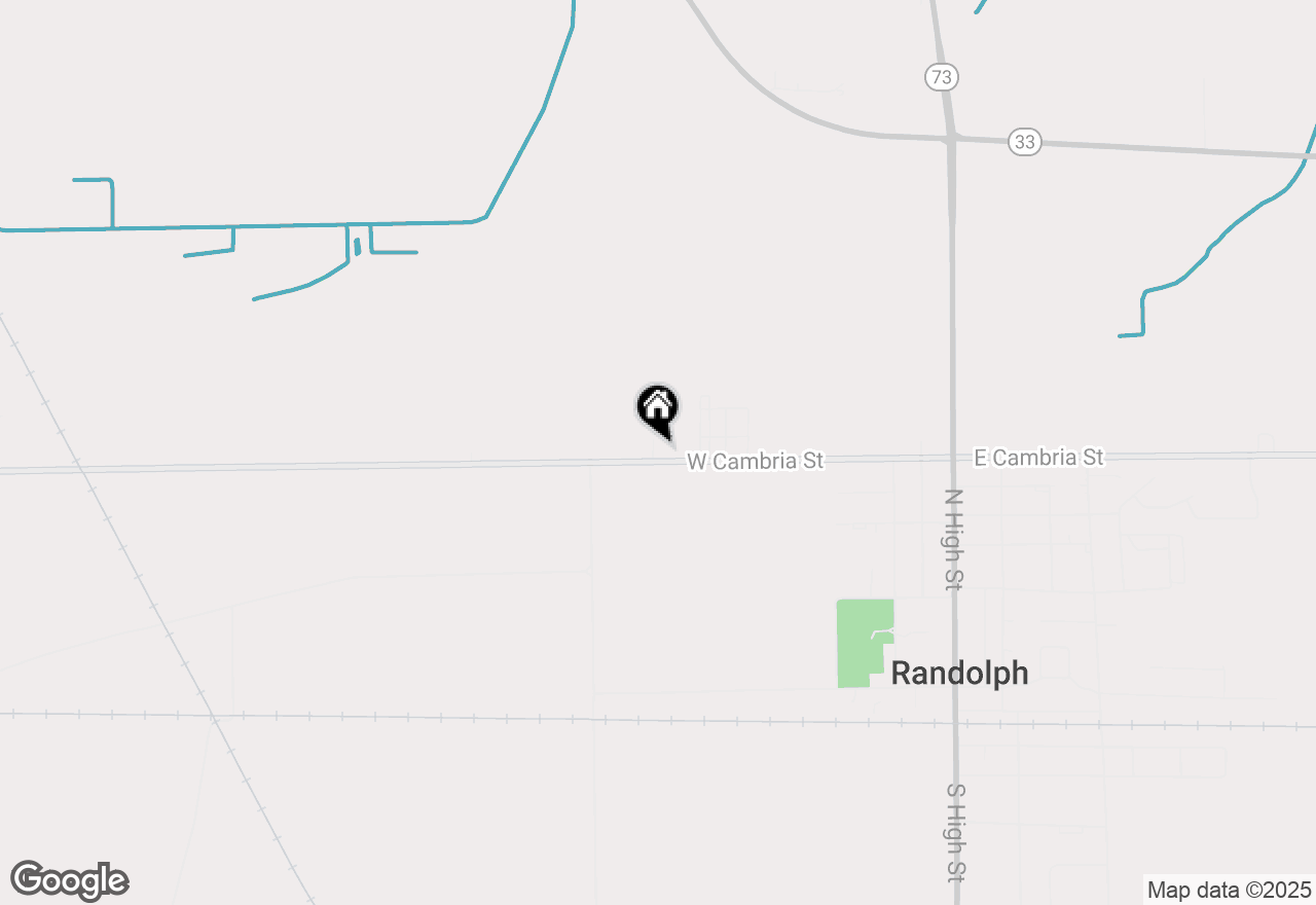 Map of W346 County Road P, Randolph, WI 53956