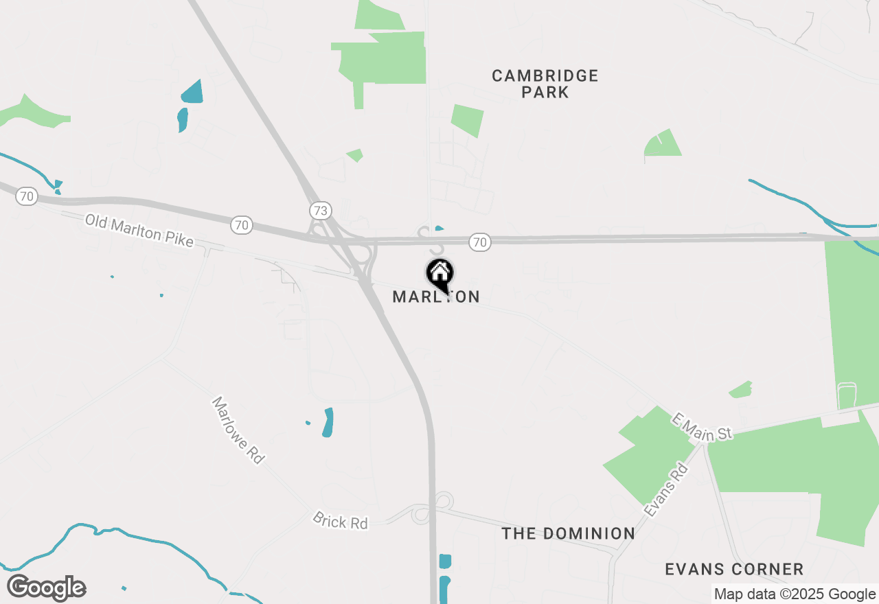 Map of 11 E Main Street, Marlton, NJ 08053