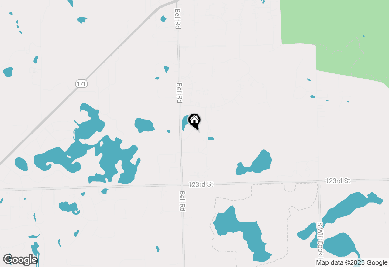 Map of 7 Bell Oak Lane, Lemont, IL 60439