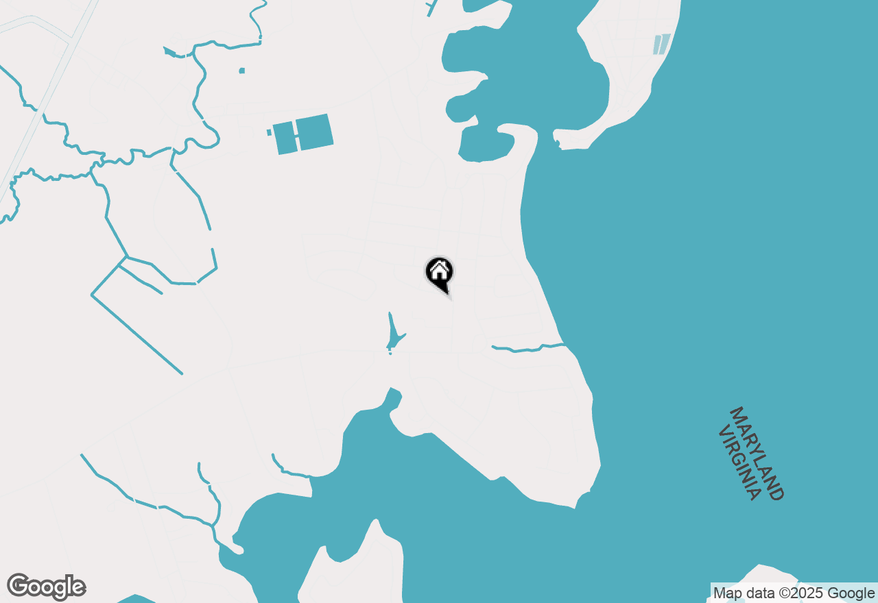 Map of 219 Cedar Lane, Colonial Beach, VA 22443