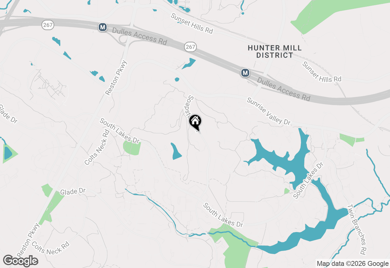 Map of 2005 Winged Foot Court, Reston, VA 20191