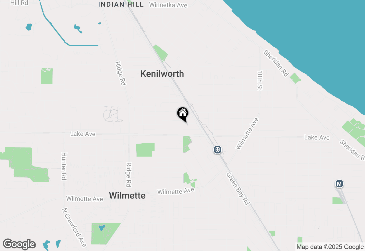 Map of 1500 Forest Avenue, Wilmette, IL 60091