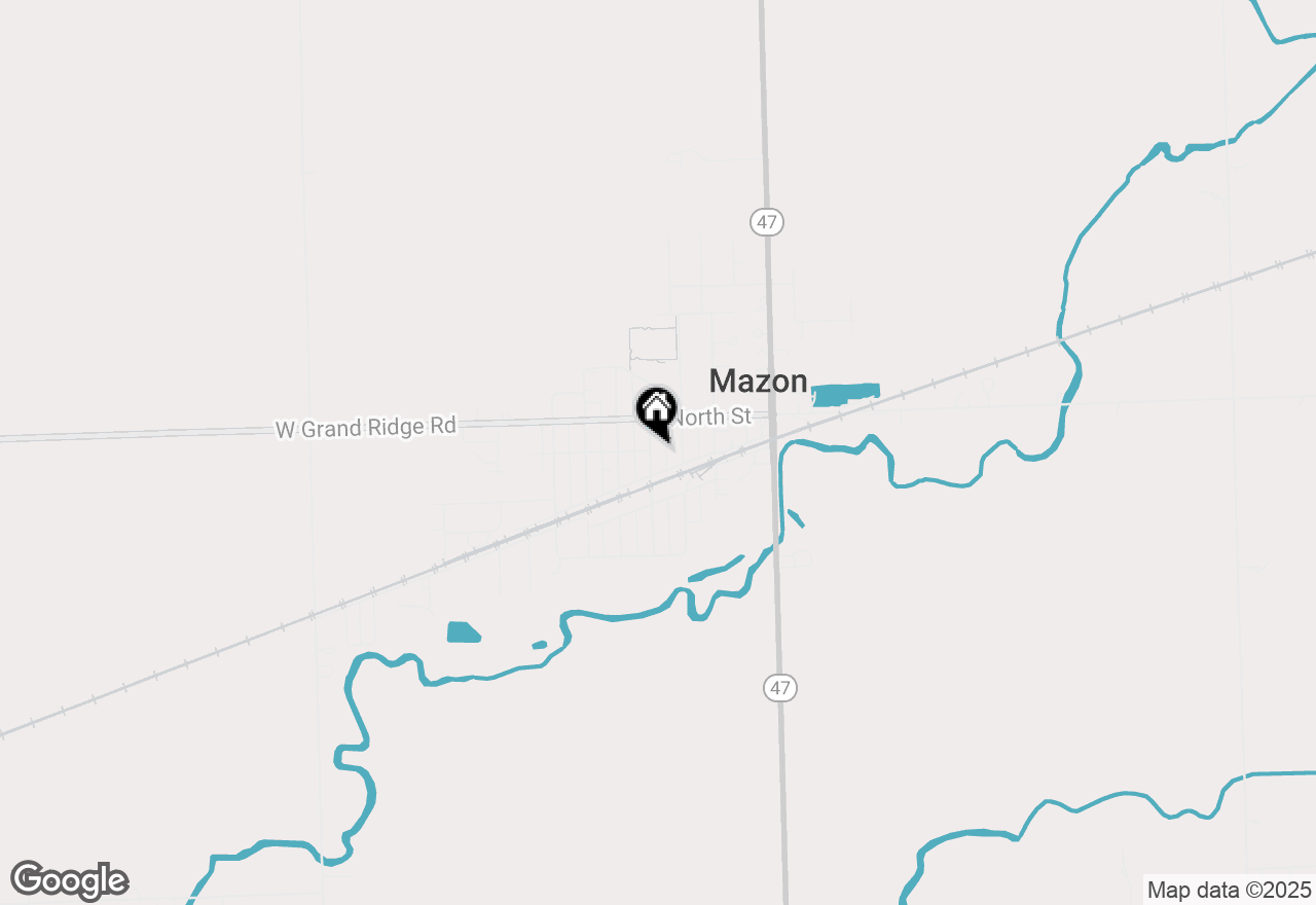 Map of 516/518 Depot Street, Mazon, IL 60444