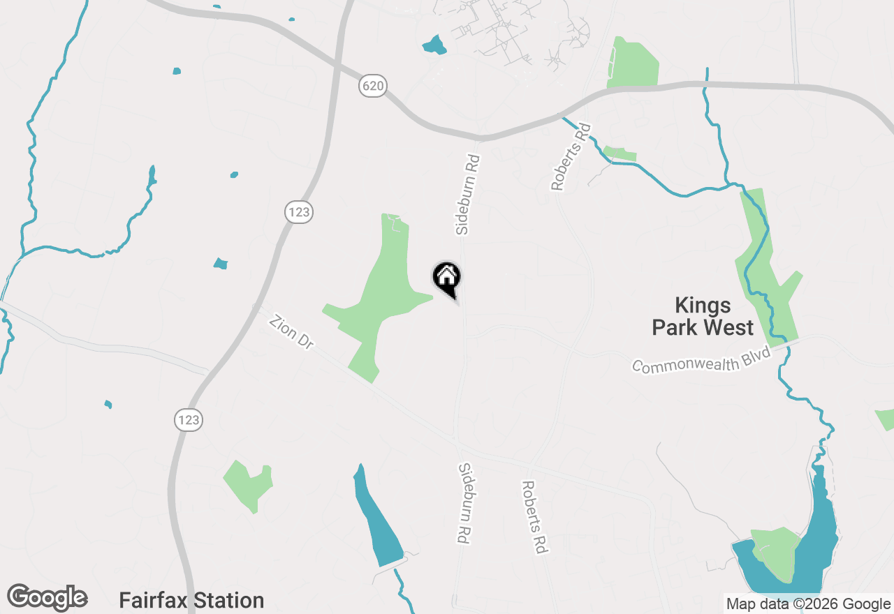 Map of 5105 Holden Street, Fairfax, VA 22032