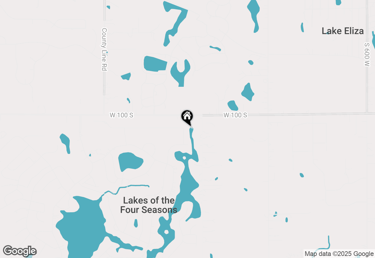 Map of 1268 Brandywine Road, Crown Point, IN 46307