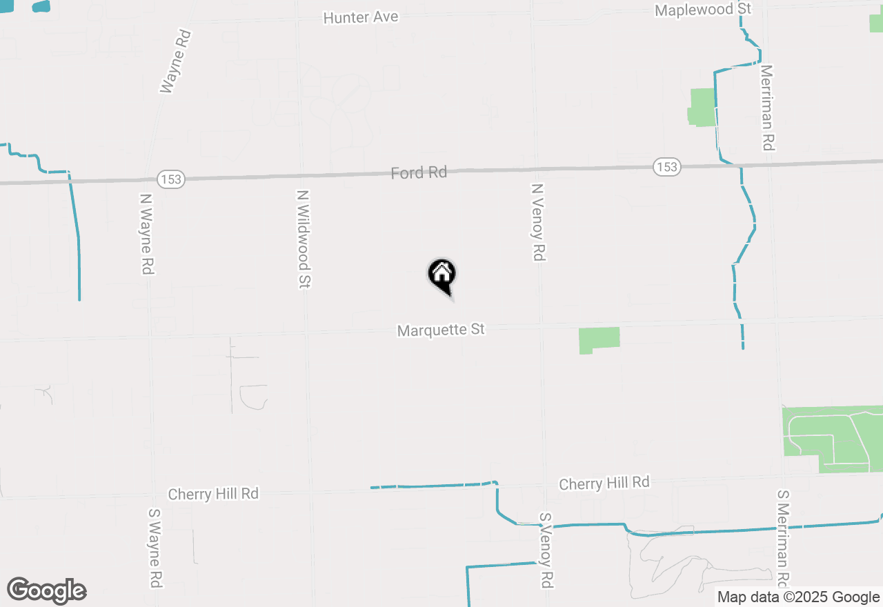 Map of 33494 Brown Street, Garden City, MI 48135