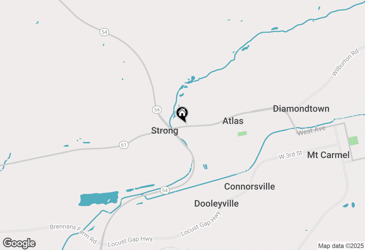 Map of 11205 Route 61, Mount Carmel, PA 17851