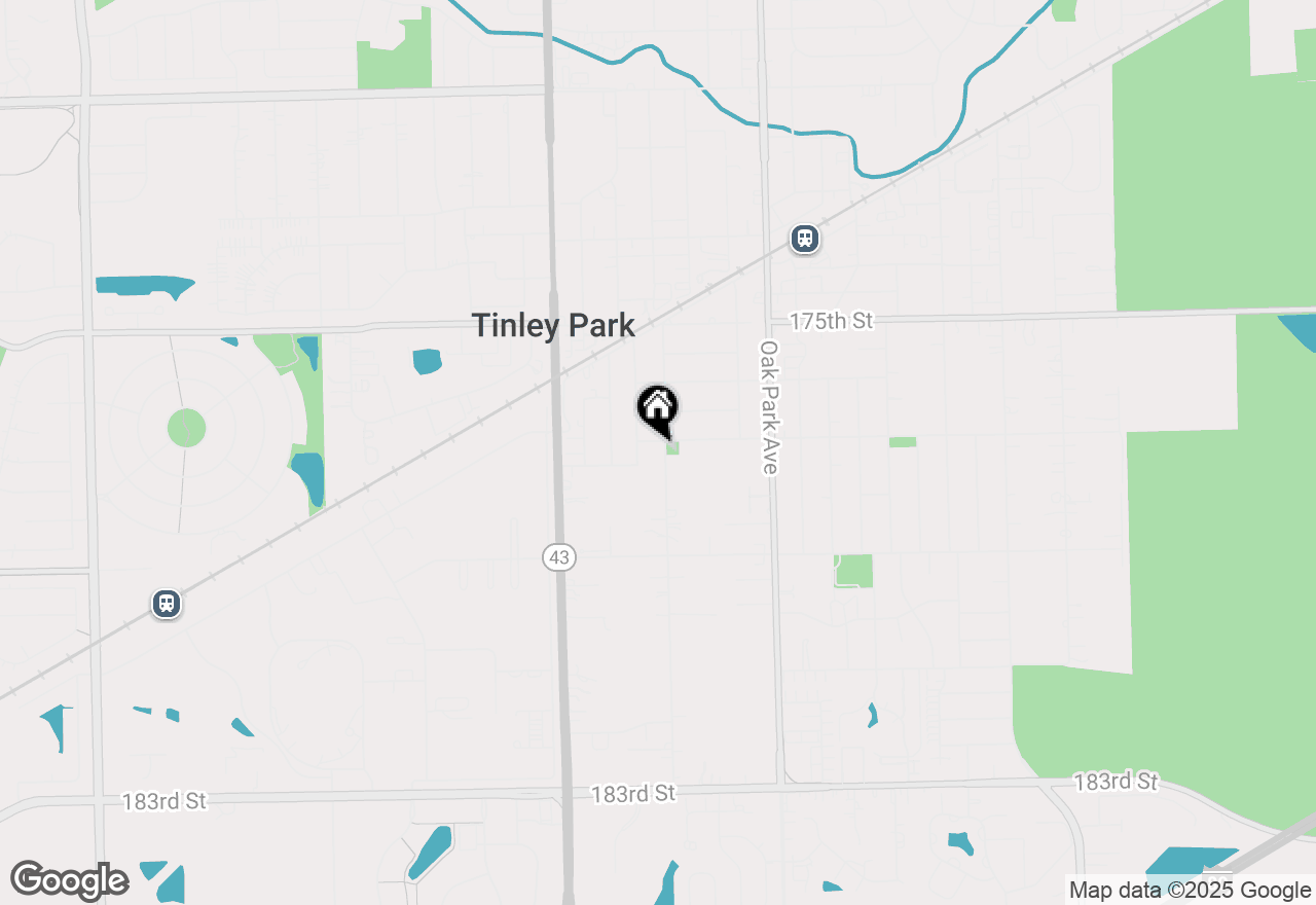 Map of 17706 Sayre Avenue, Tinley Park, IL 60477