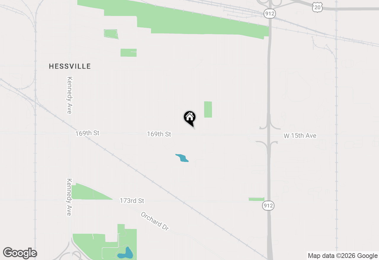 Map of 6839 Missouri Avenue, Hammond, IN 46323