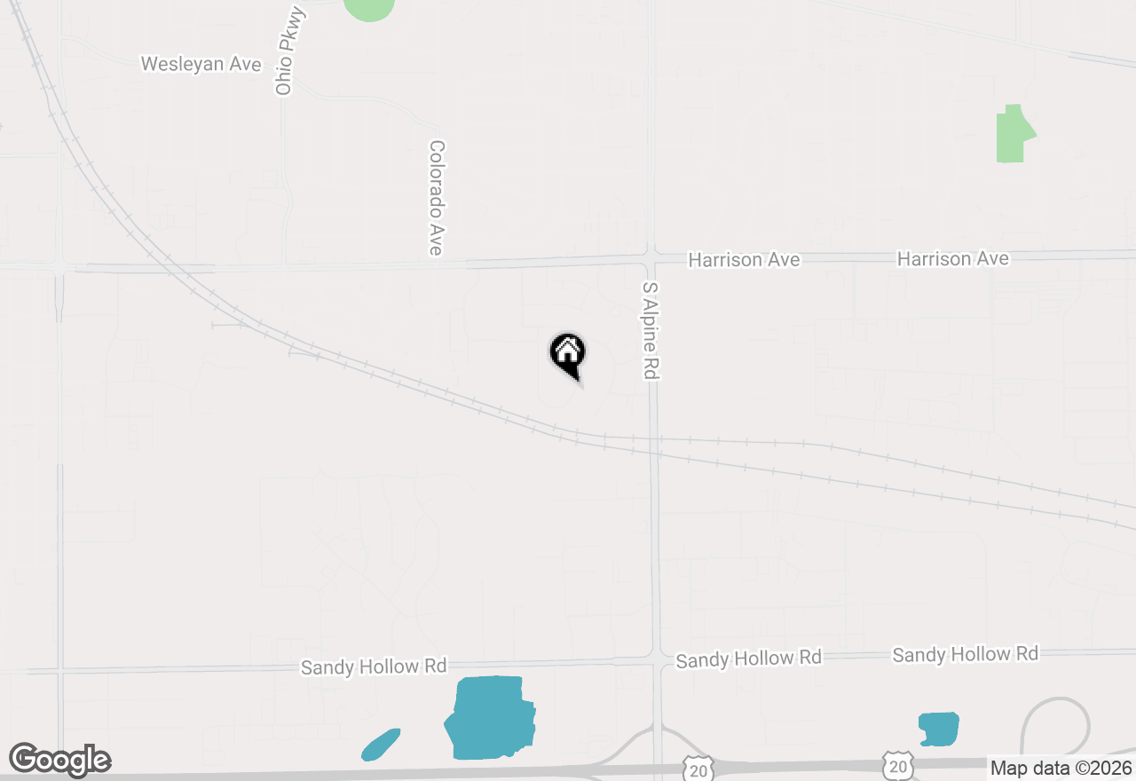 Map of 3001 Rutgers Place, Rockford, IL 61109