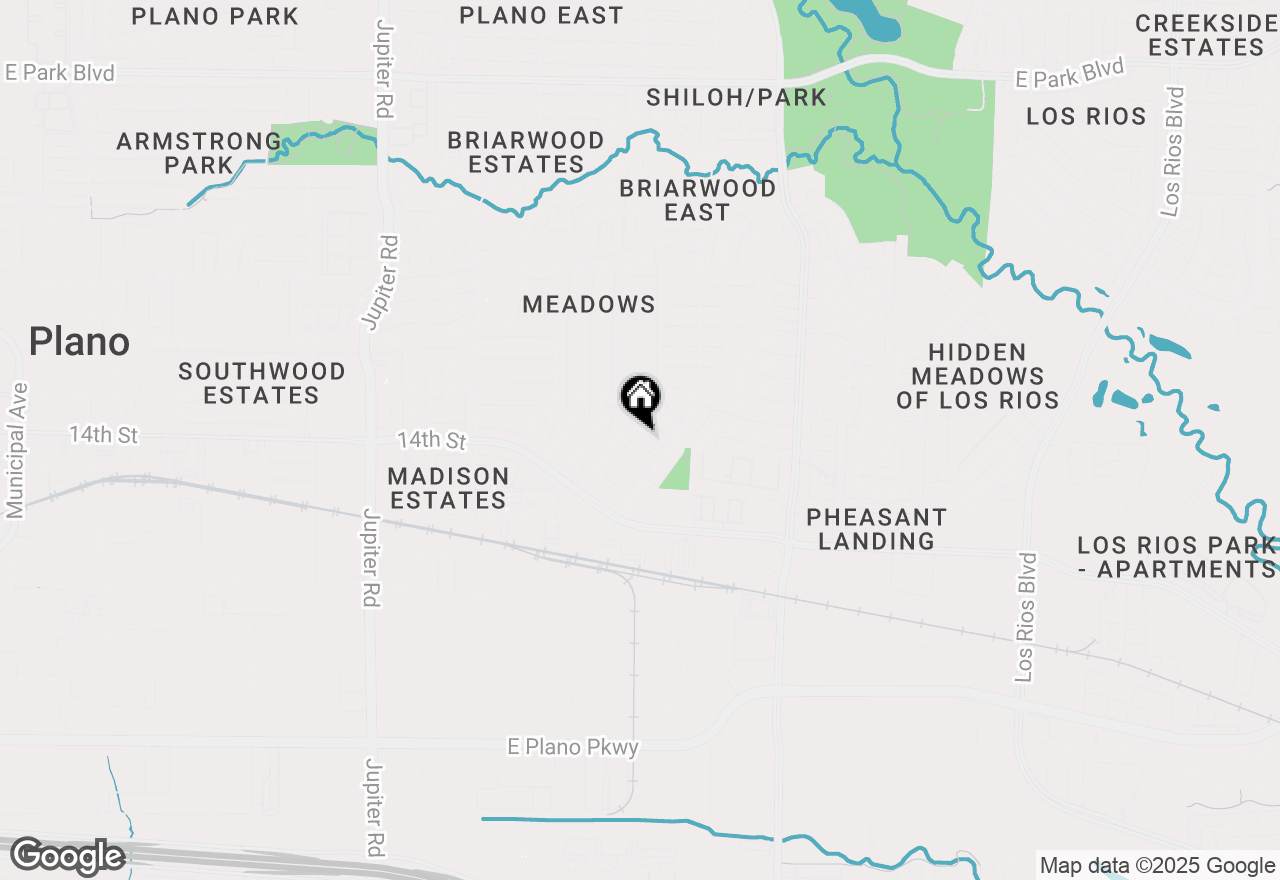 Map of 3304 Crestforest Circle, Plano, TX 75074