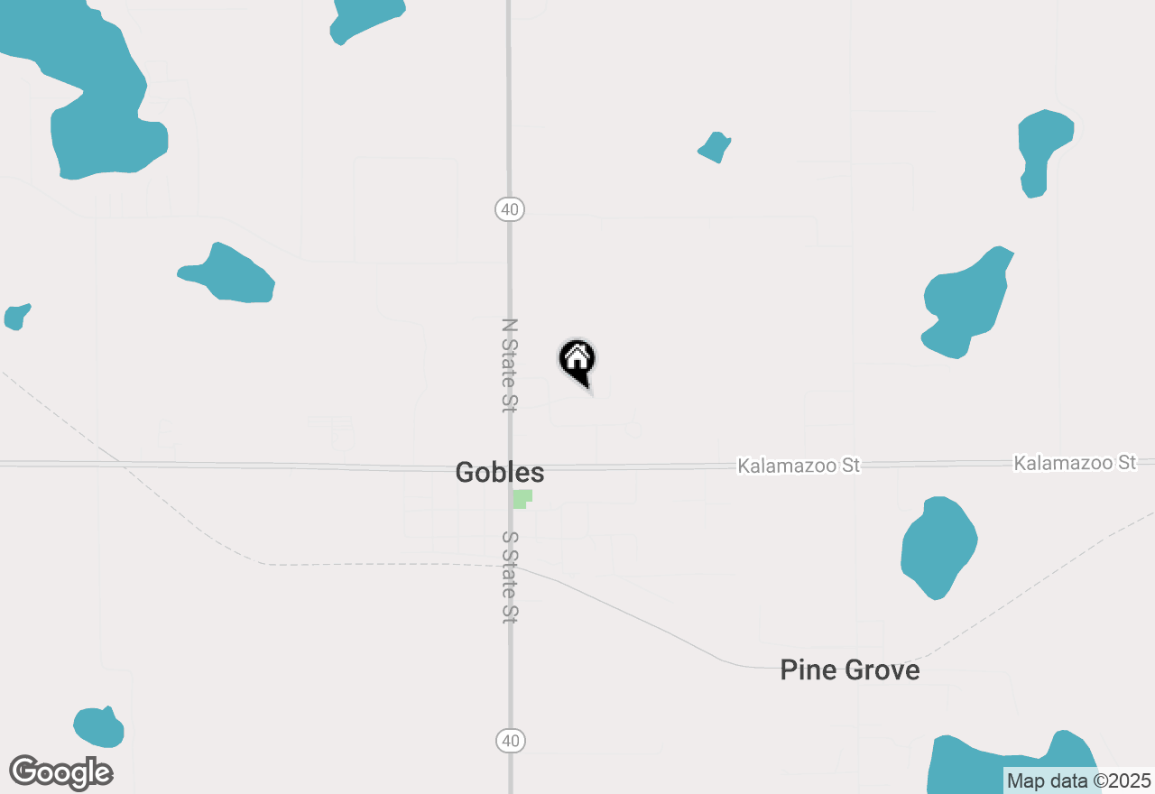 Map of 306 Arnstrom Drive, Gobles, MI 49055