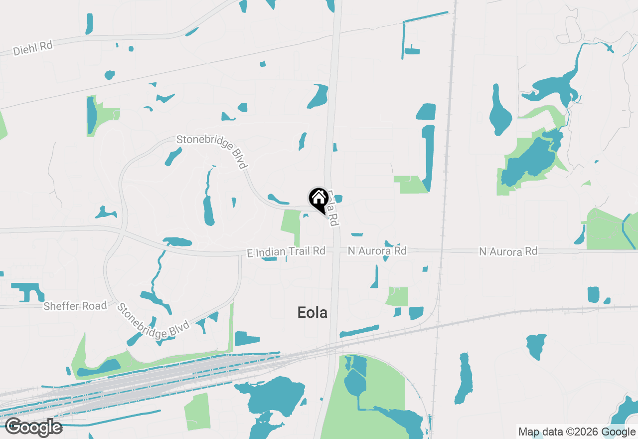 Map of 1251 Townes Circle, Aurora, IL 60502