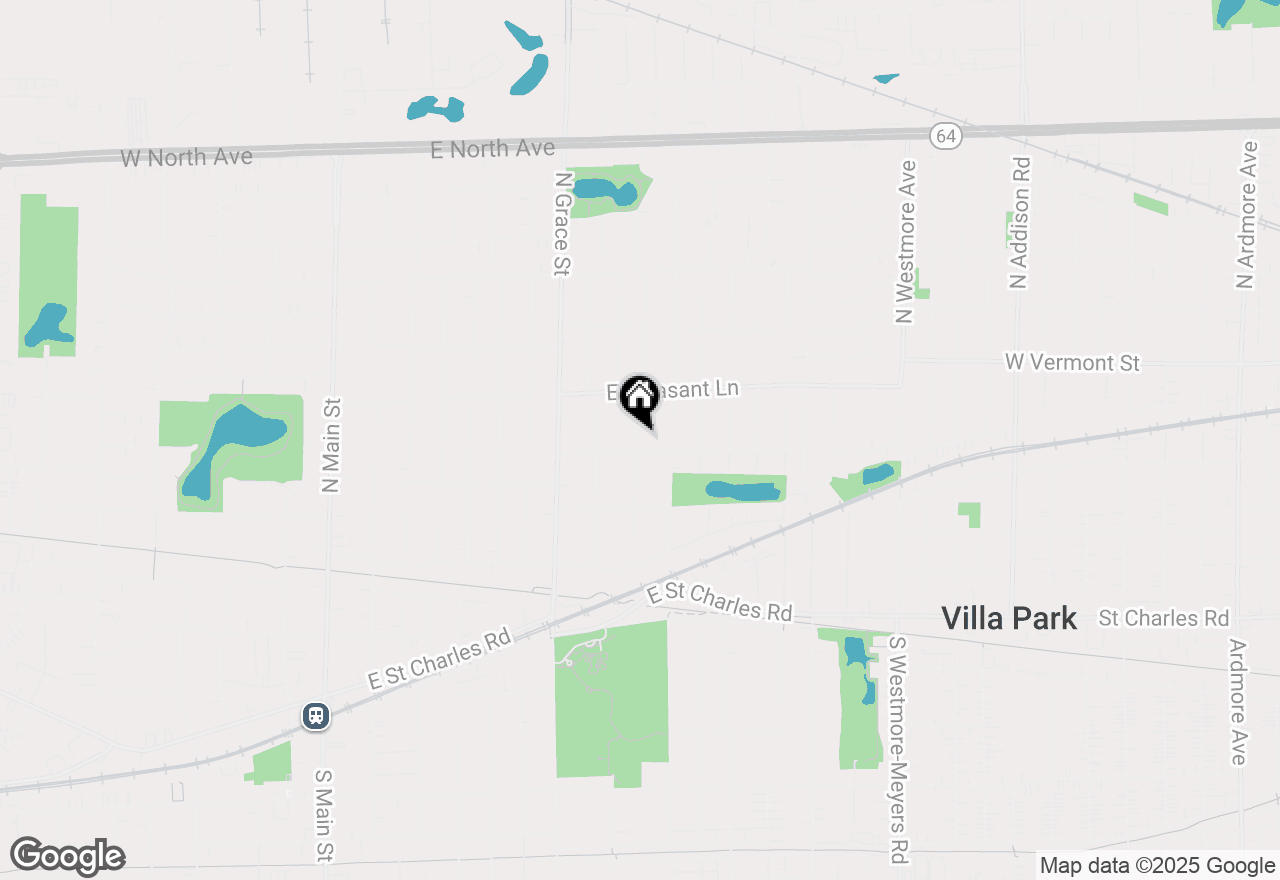 Map of 353 N Fairfield Avenue, Lombard, IL 60148