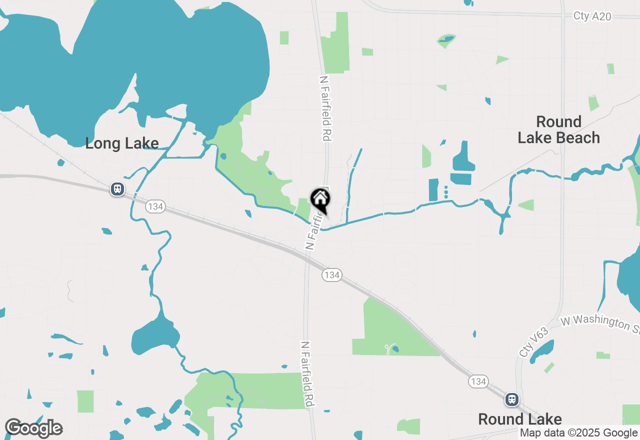 Map of 931 N Fairfield Road, Round Lake Beach, IL 60073