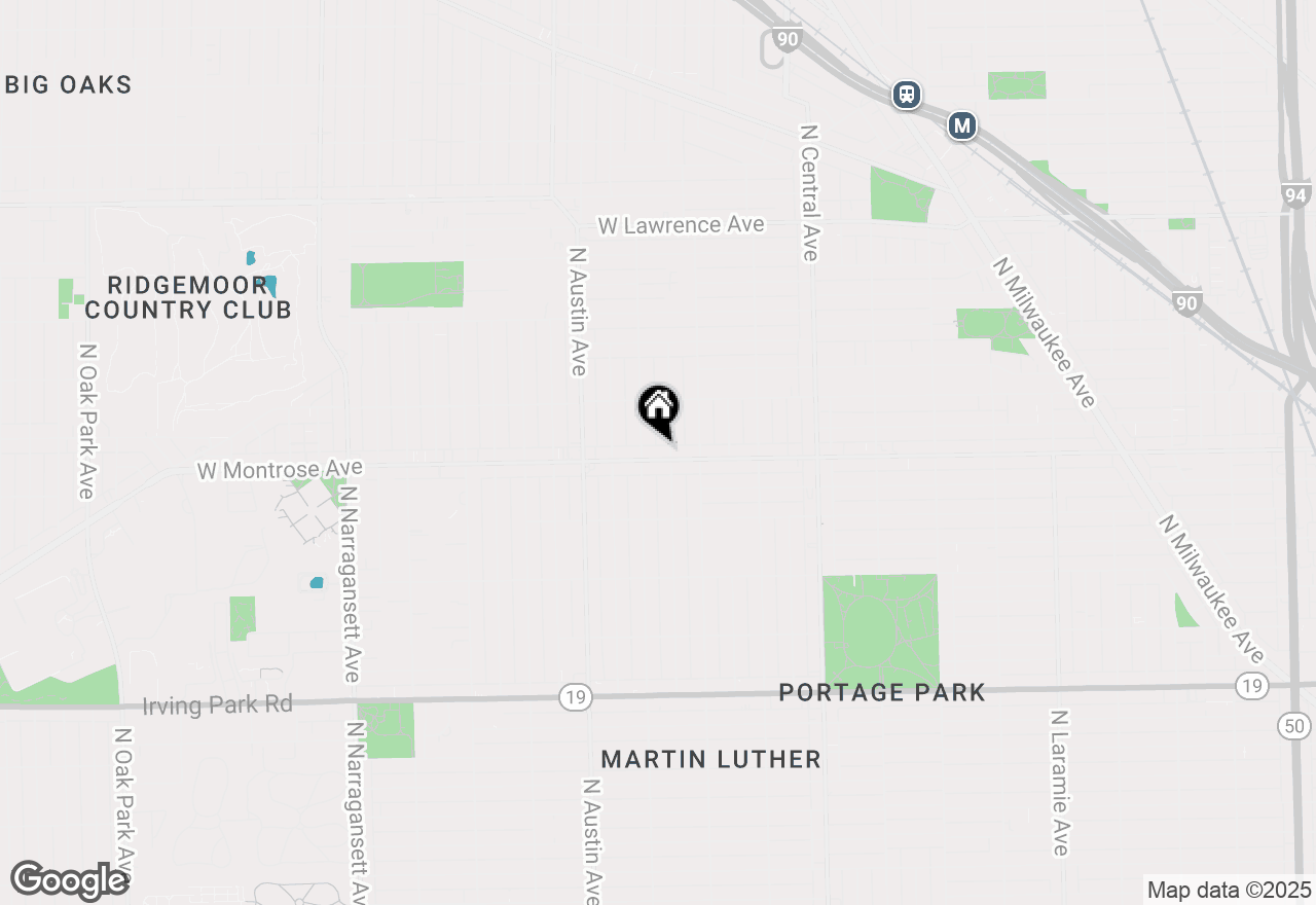 Map of 5844-5848 W Montrose Avenue, Chicago, IL 60634