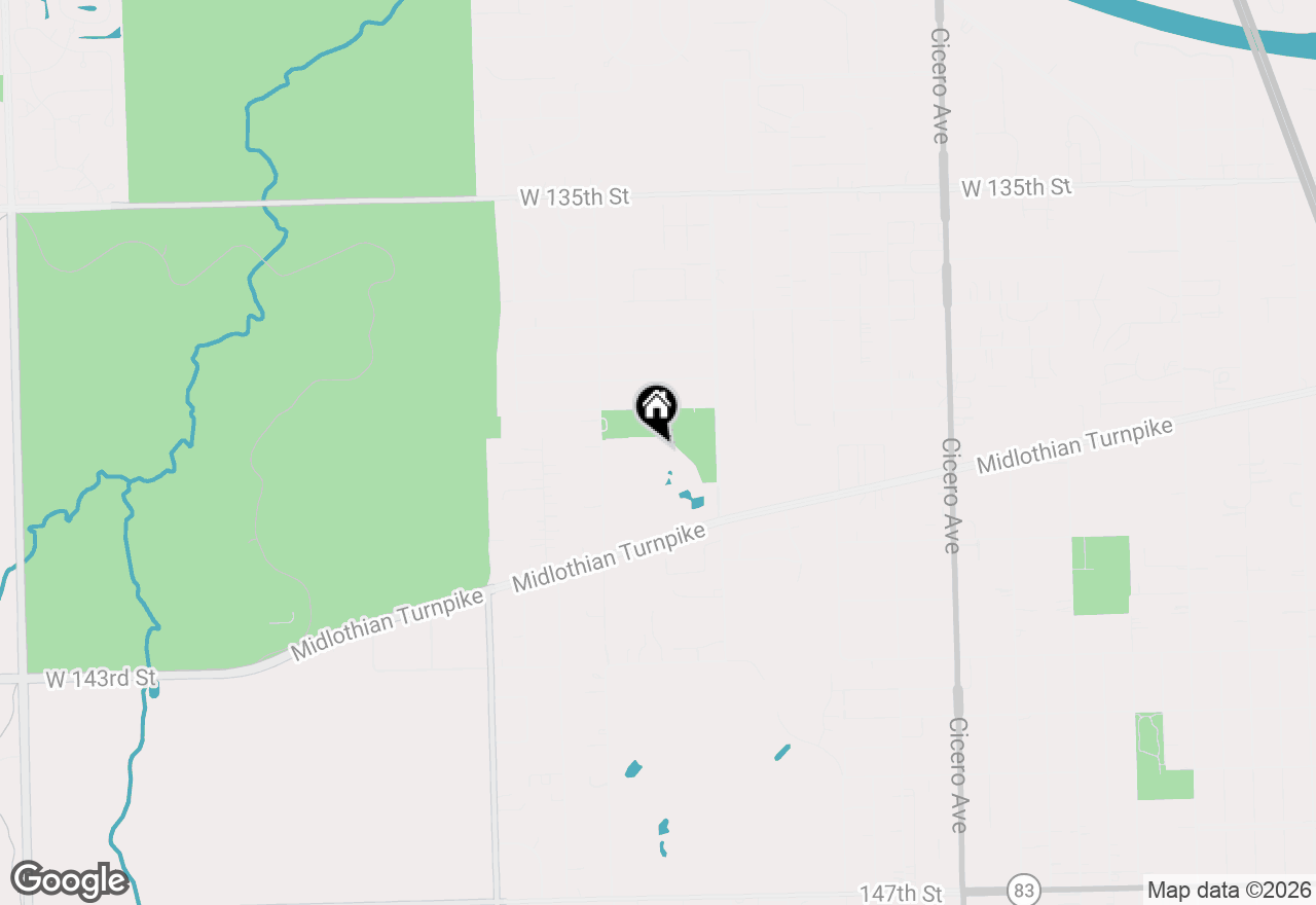 Map of 13911 James Drive #1005, Crestwood, IL 60418