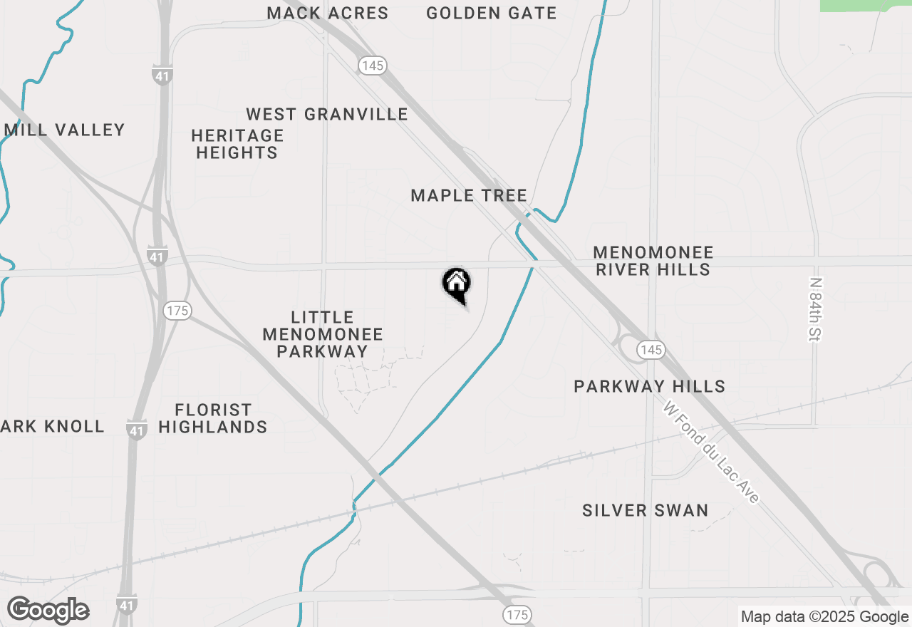 Map of 6272 N 101st St, Milwaukee, WI 53225