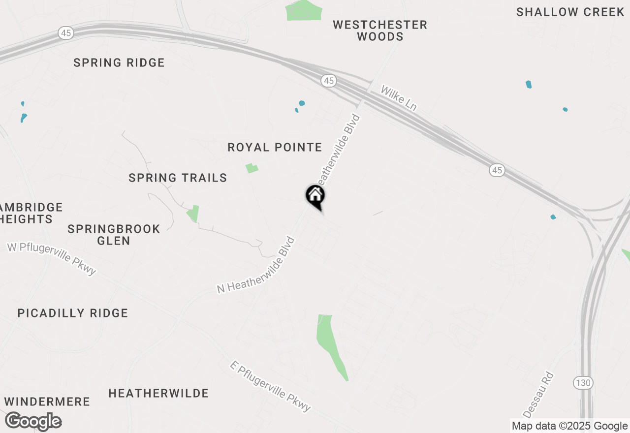 Map of 208 Cane River Rd, Pflugerville, TX 78660