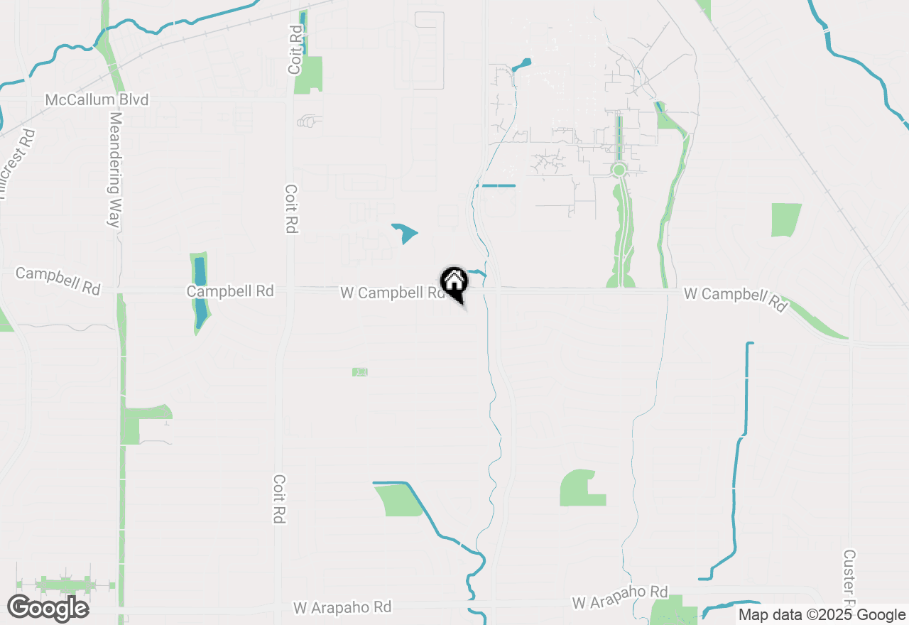 Map of 1903 Lilac Court, Richardson, TX 75080