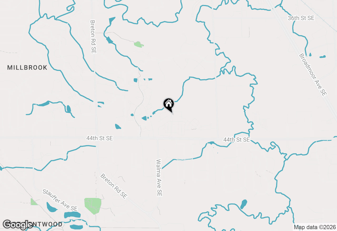 Map of 2835 W Highgate Street Se #30, Kentwood, MI 49512