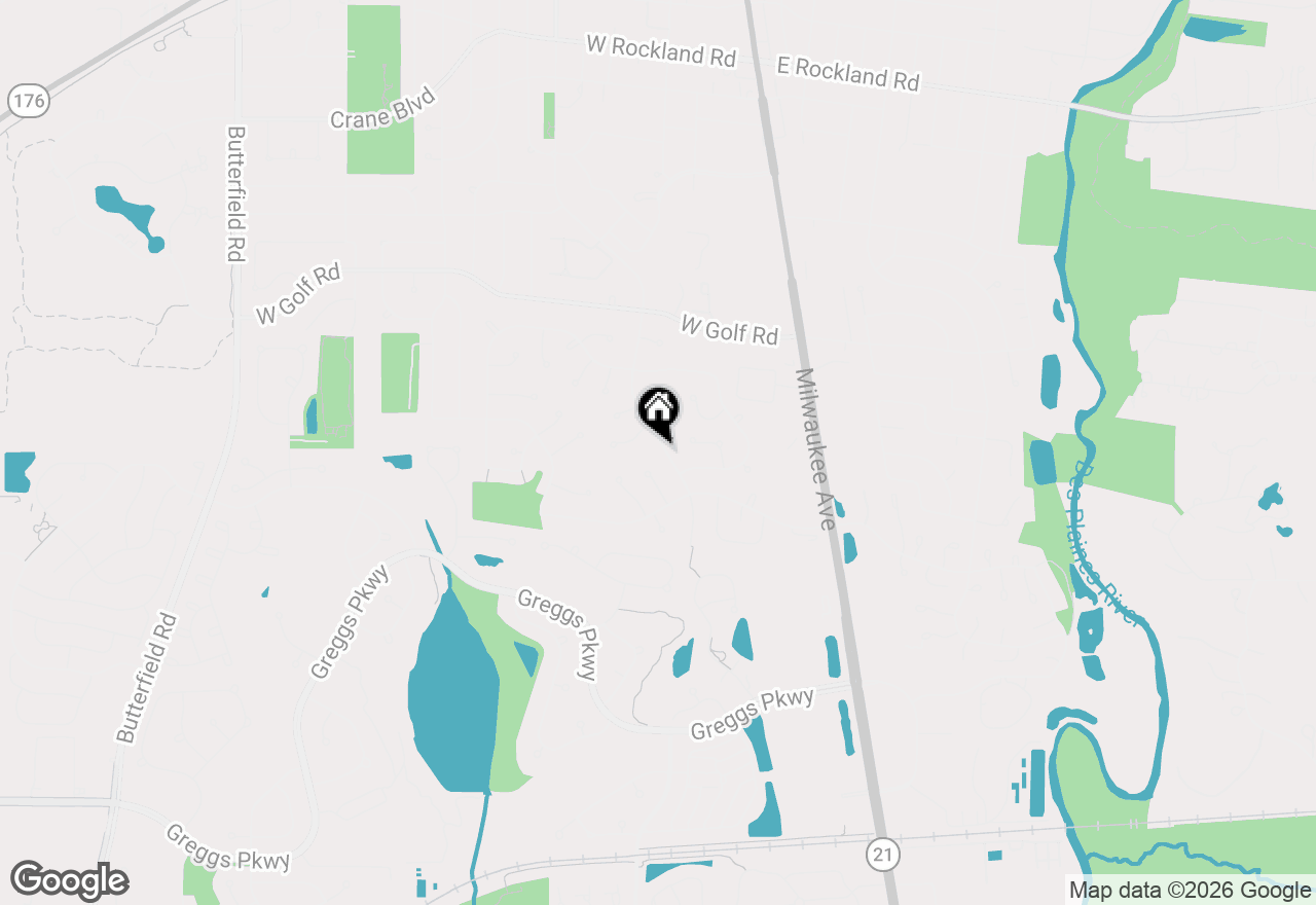 Map of 1125 Garfield Avenue, Libertyville, IL 60048