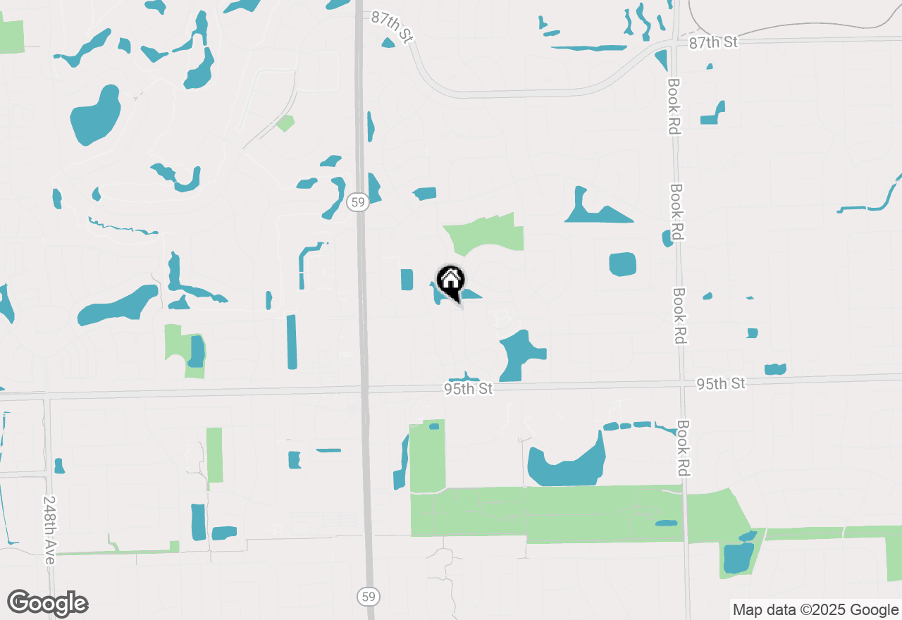 Map of 2827 Stonewater Drive, Naperville, IL 60564