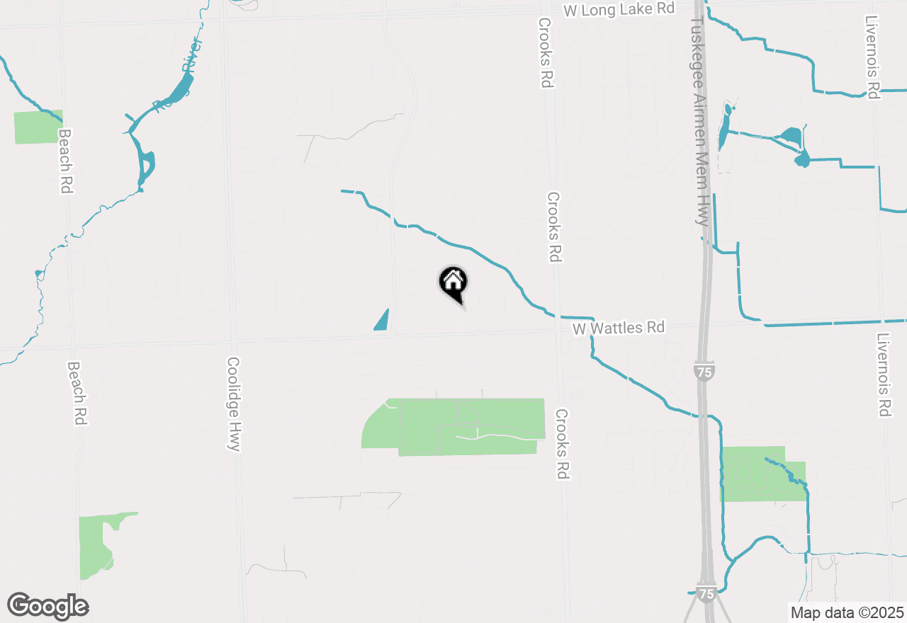 Map of 4055 Penrose Drive, Troy, MI 48098