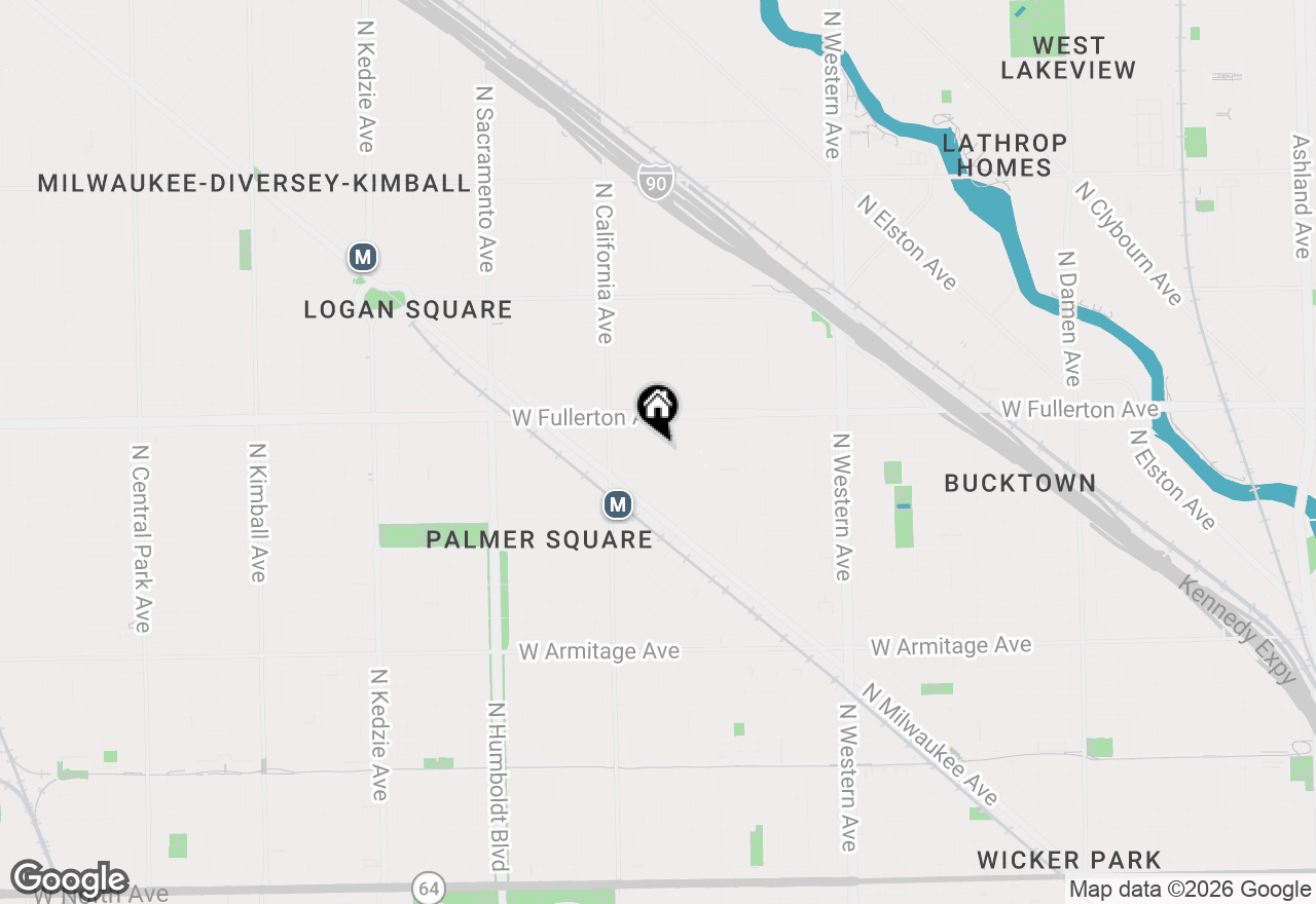 Map of 2665 W Medill Avenue, Chicago, IL 60647