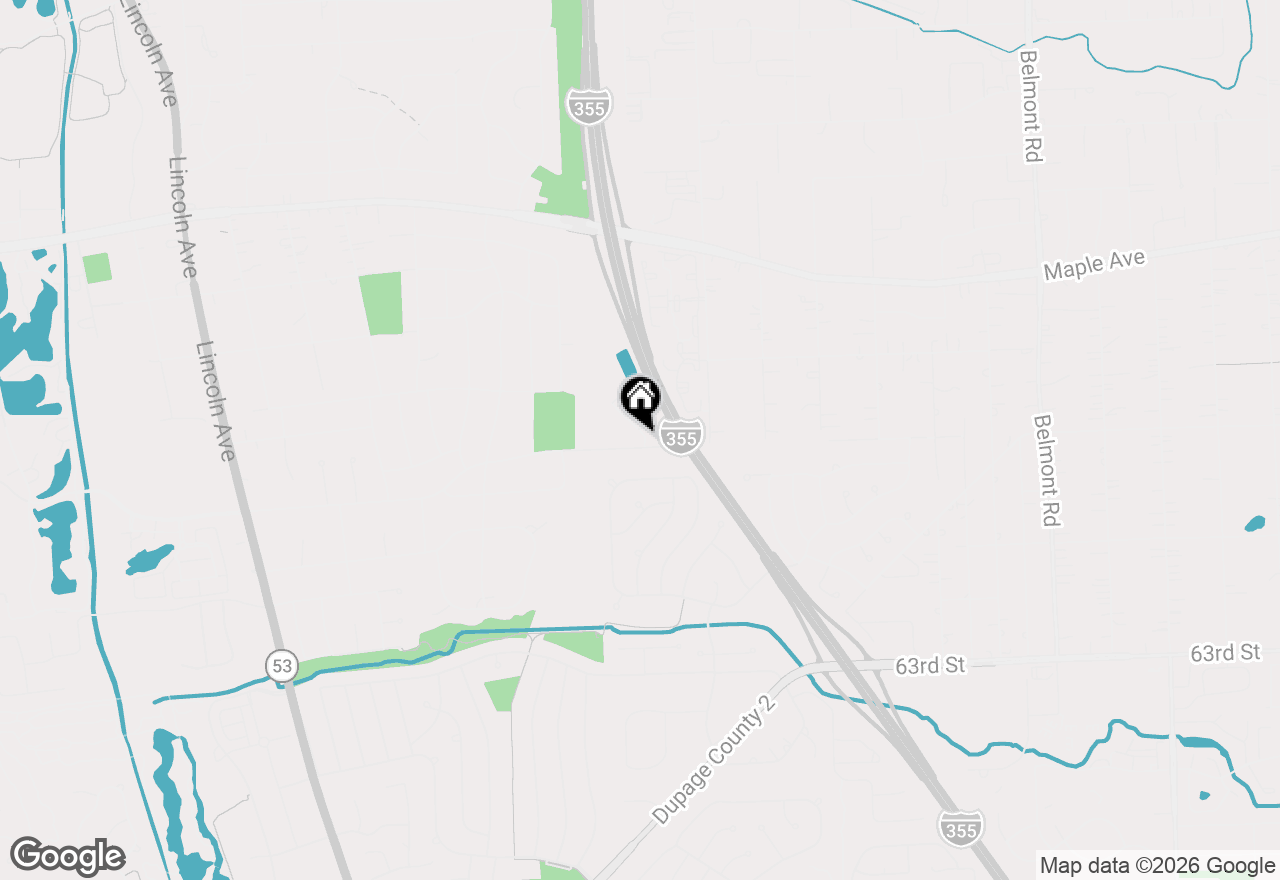 Map of 22W120 59th Street, Lisle, IL 60532